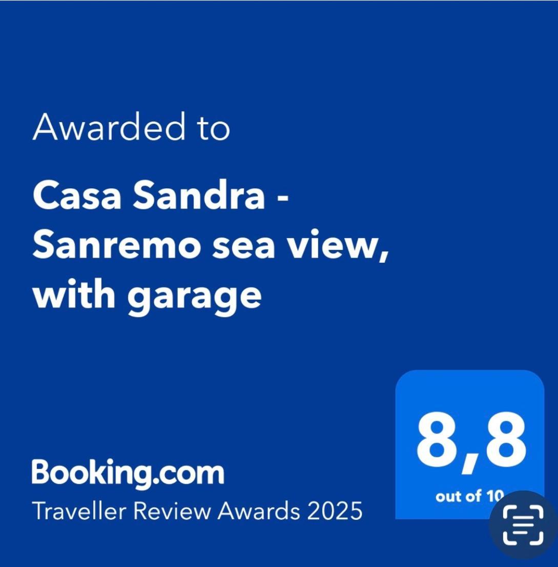 Casa Sandra - Sanremo Sea View, With Garage Buitenkant foto